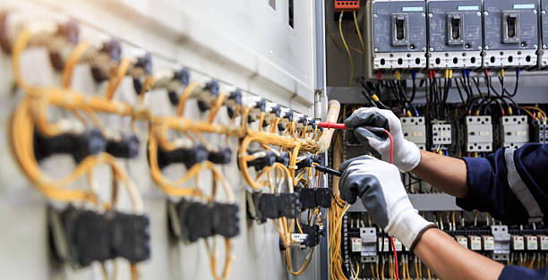 Professional Electrician technician working in Blakely, PA